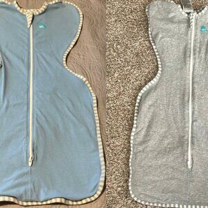 2 Love to Dream Swaddle Up Sleep Sacs size SMALL 8-13lbs - gently used no defect